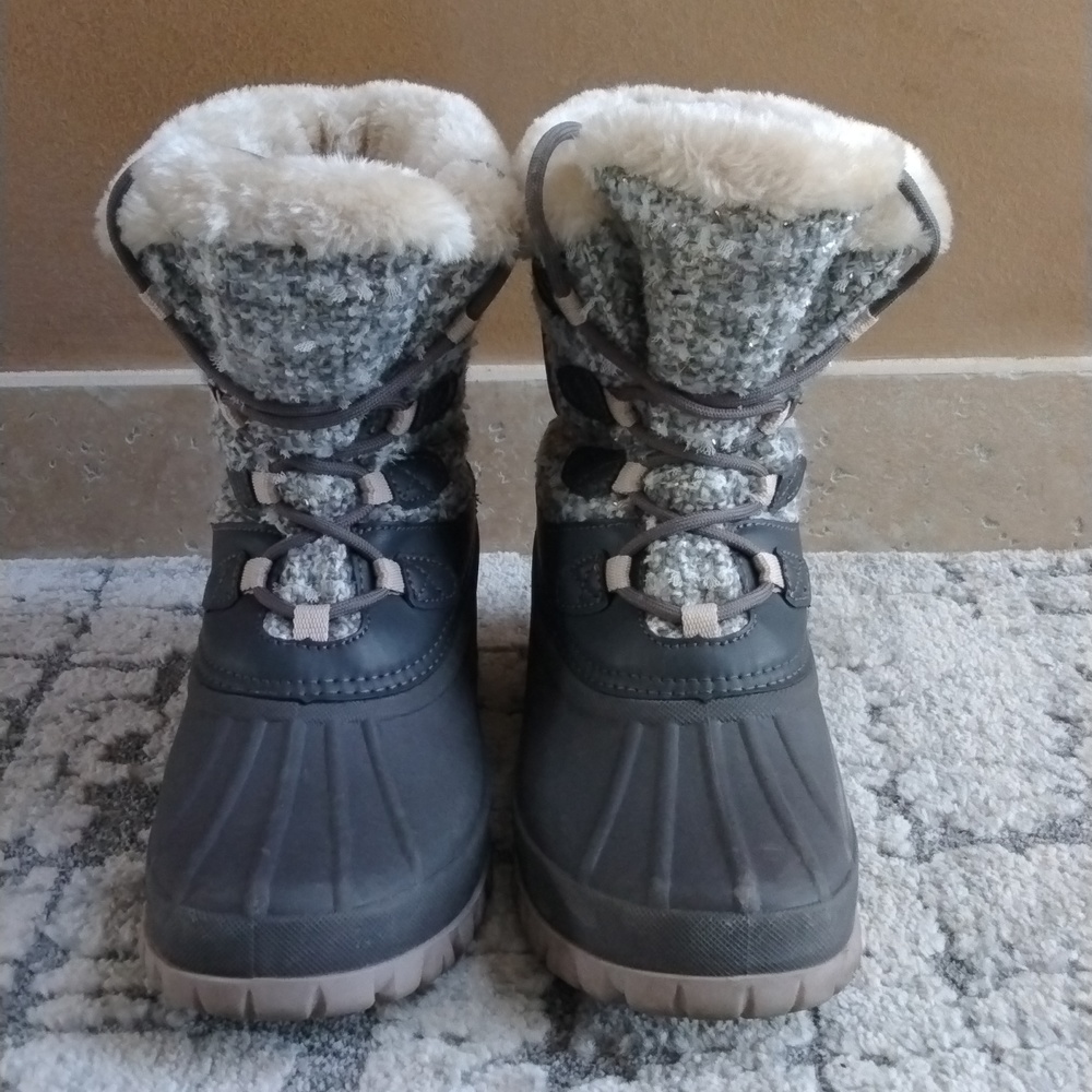 Cougar waterproof lace up boots ...Gray